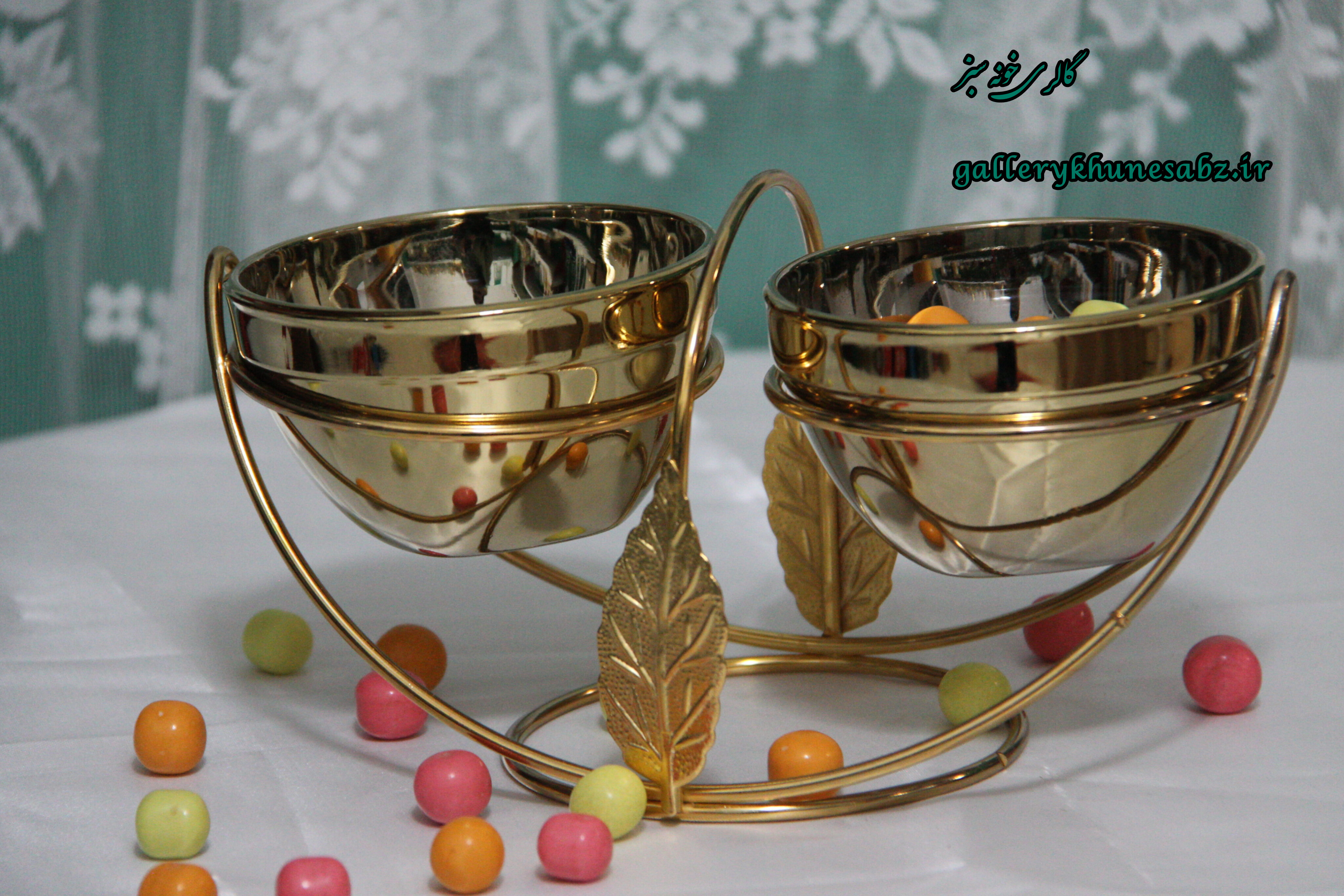 اردو خوری ۲ خونه طلایی آبکاری فورتیک درجه یک