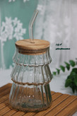 ماگ اسموتی درب چوبی نی دار