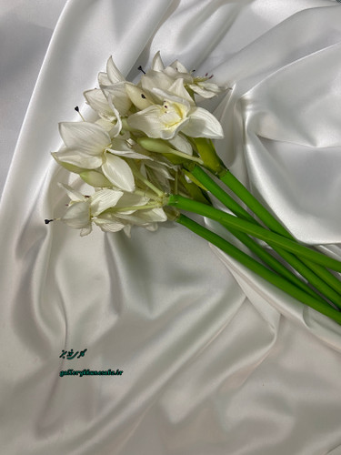 گل نرگس مصنوعی رنگ سفید