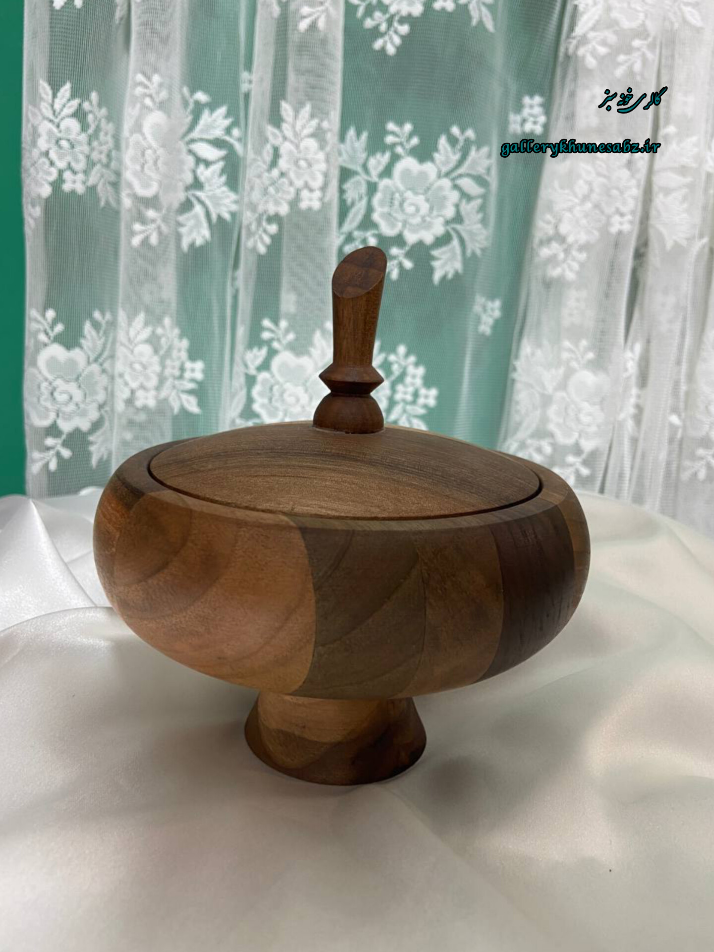 شکلات خوری چوبی چوب گردو