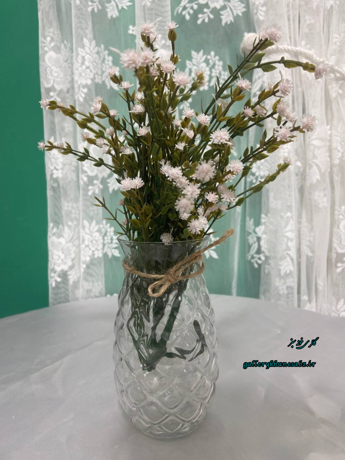 گلدان شیشه ای سارینا