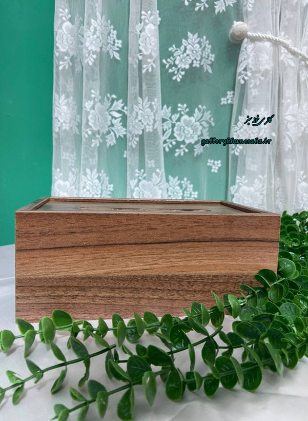 جا دستمال کاغذی چوبی بسیار با کیفیت و زیبا
