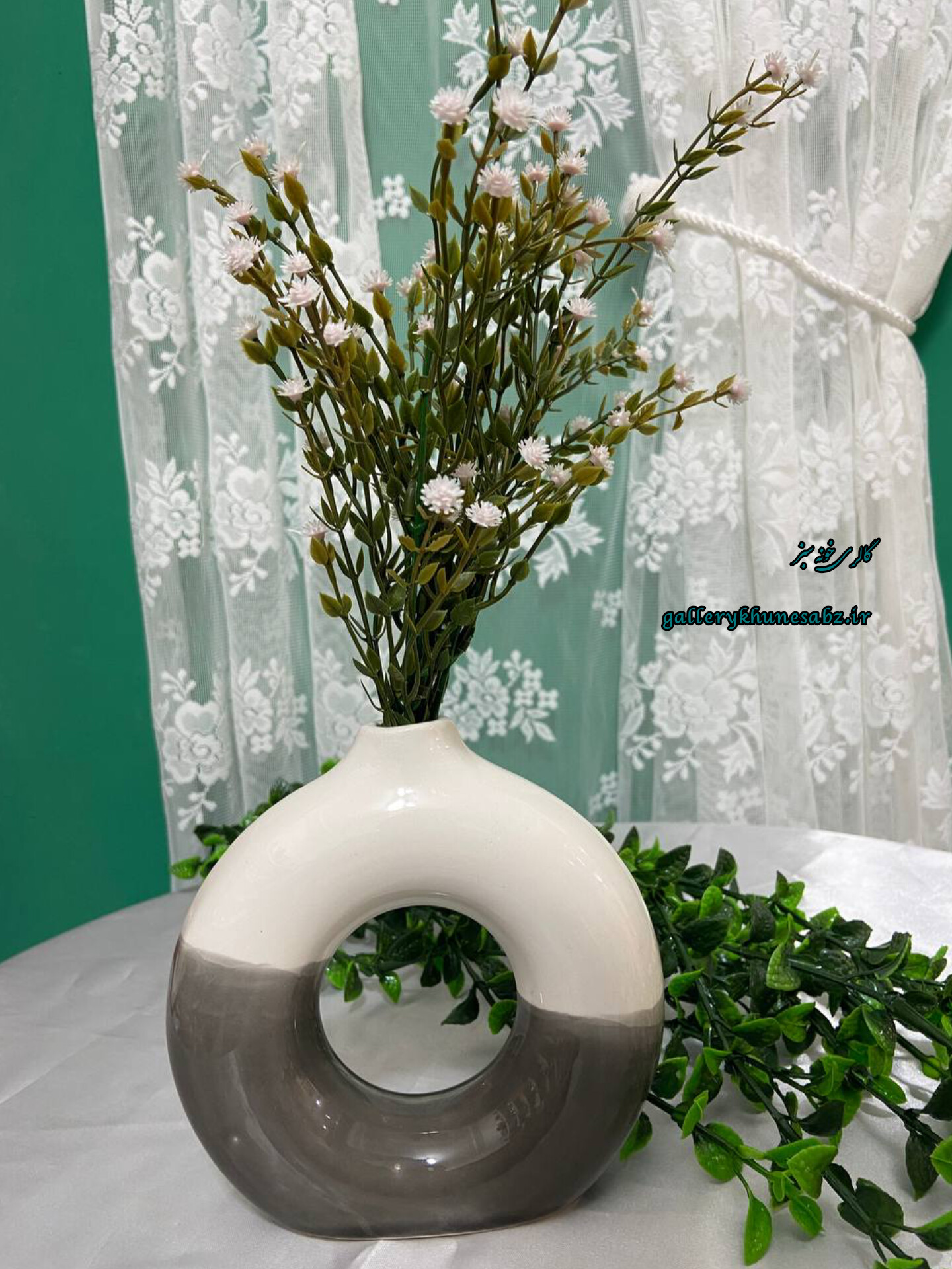 گلدان سرامیکی دوناتی